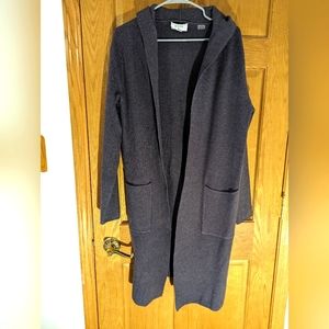 Korye, Medium, dark Gray, long cardigan